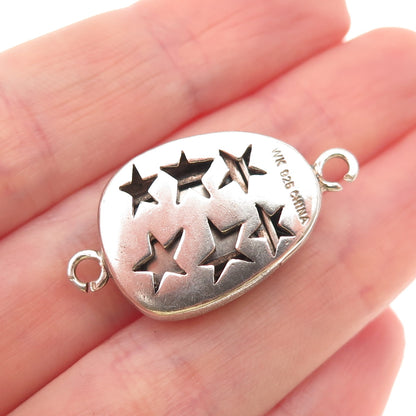 Whitney Kelly 925 Sterling Silver Vintage Bracelet / Necklace Box Lock Clasp