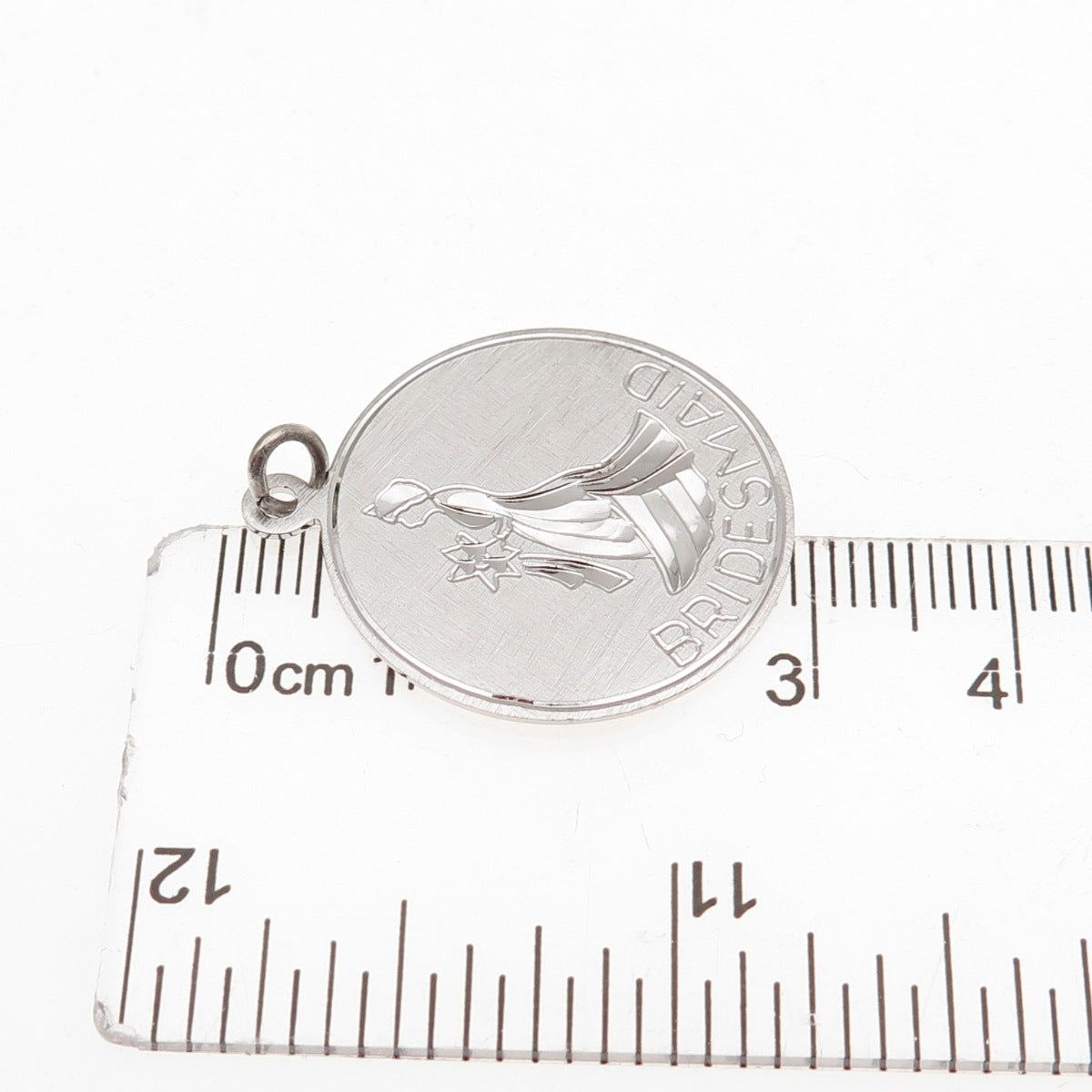 Griffith & Sons 925 Sterling Silver Vintage Bridesmaid Charm Pendant