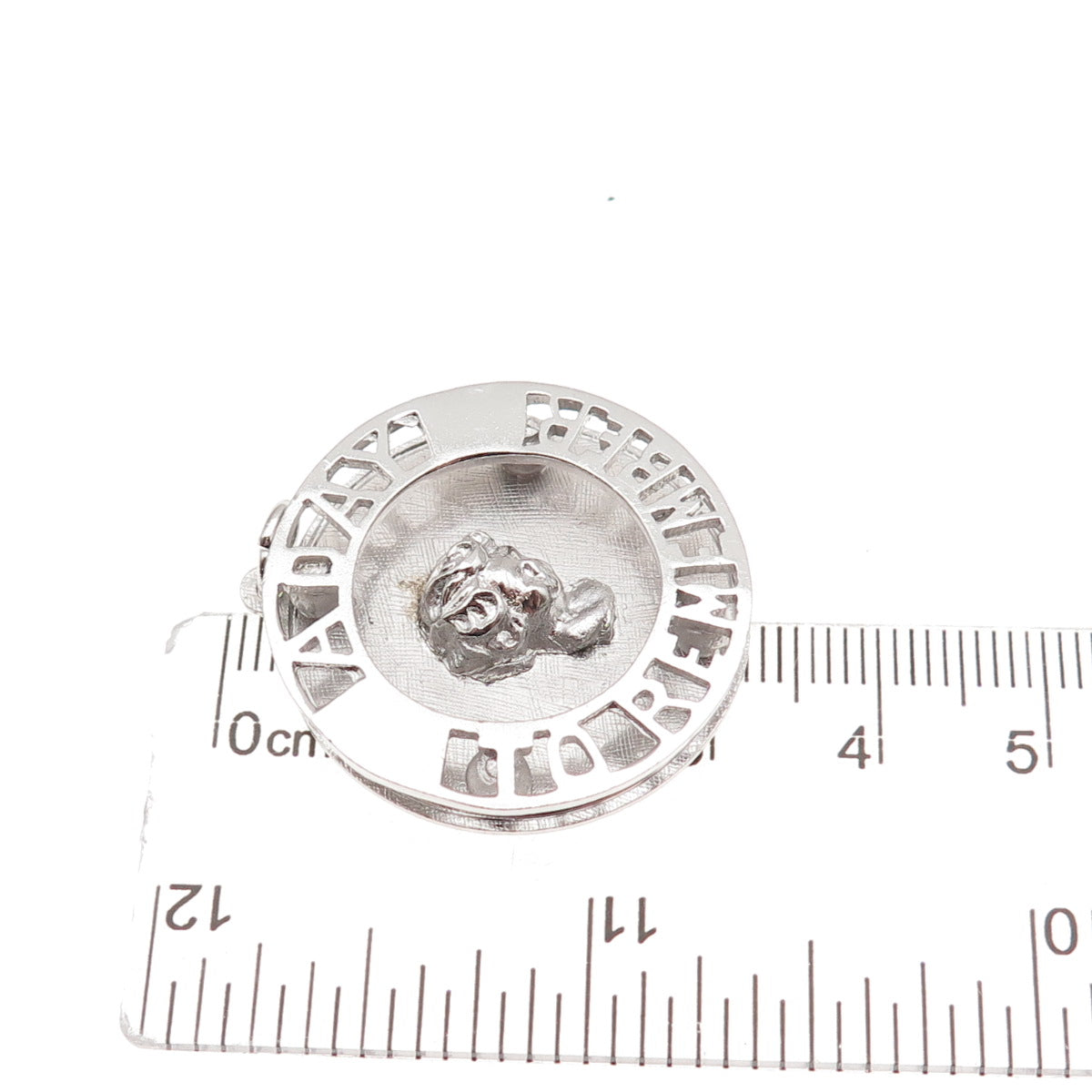 925 Sterling Silver Vintage A Day To Remember Baby Boy Charm Pendant