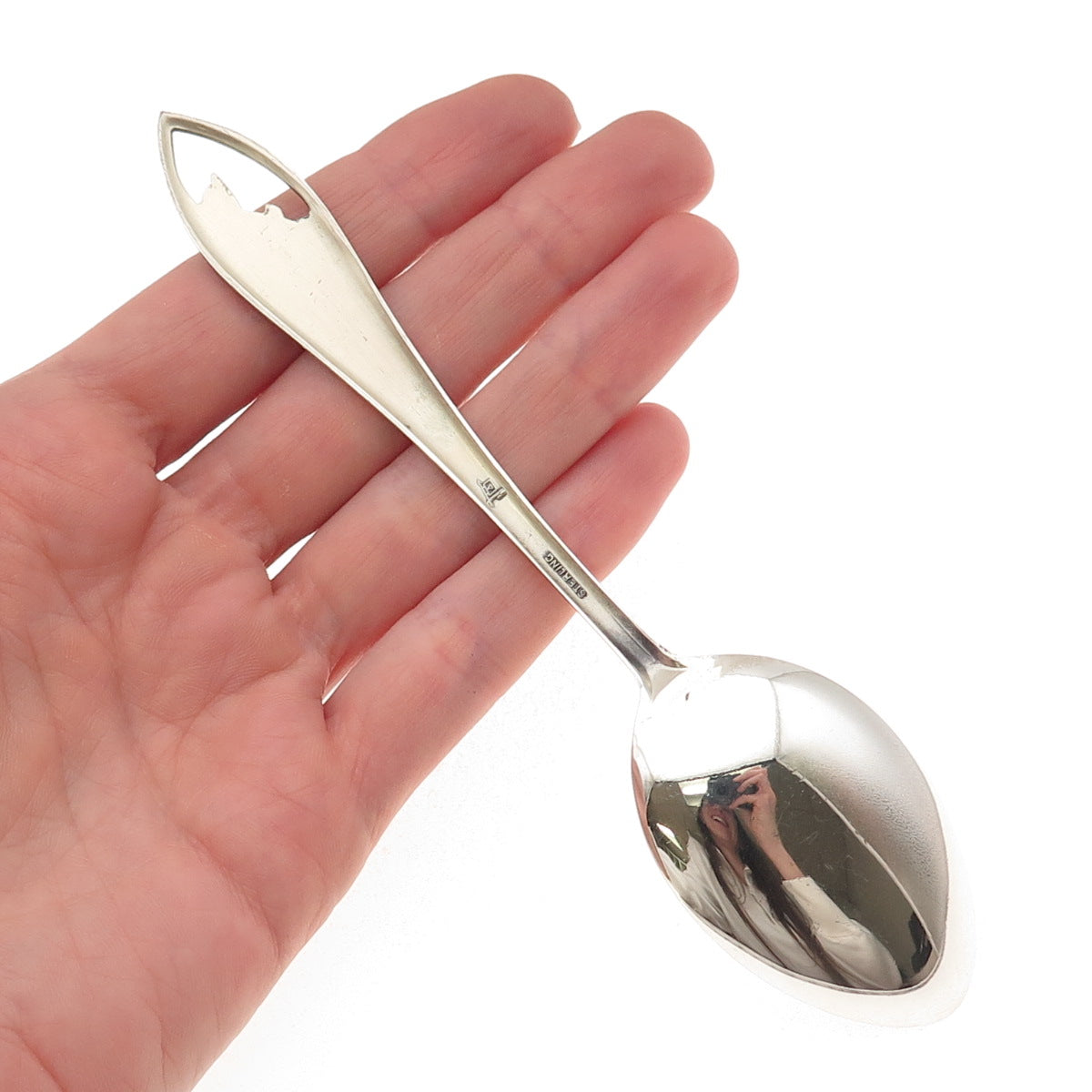Bell Trading Post 925 Sterling Antique Art Deco Death Valley CA Coffee Spoon