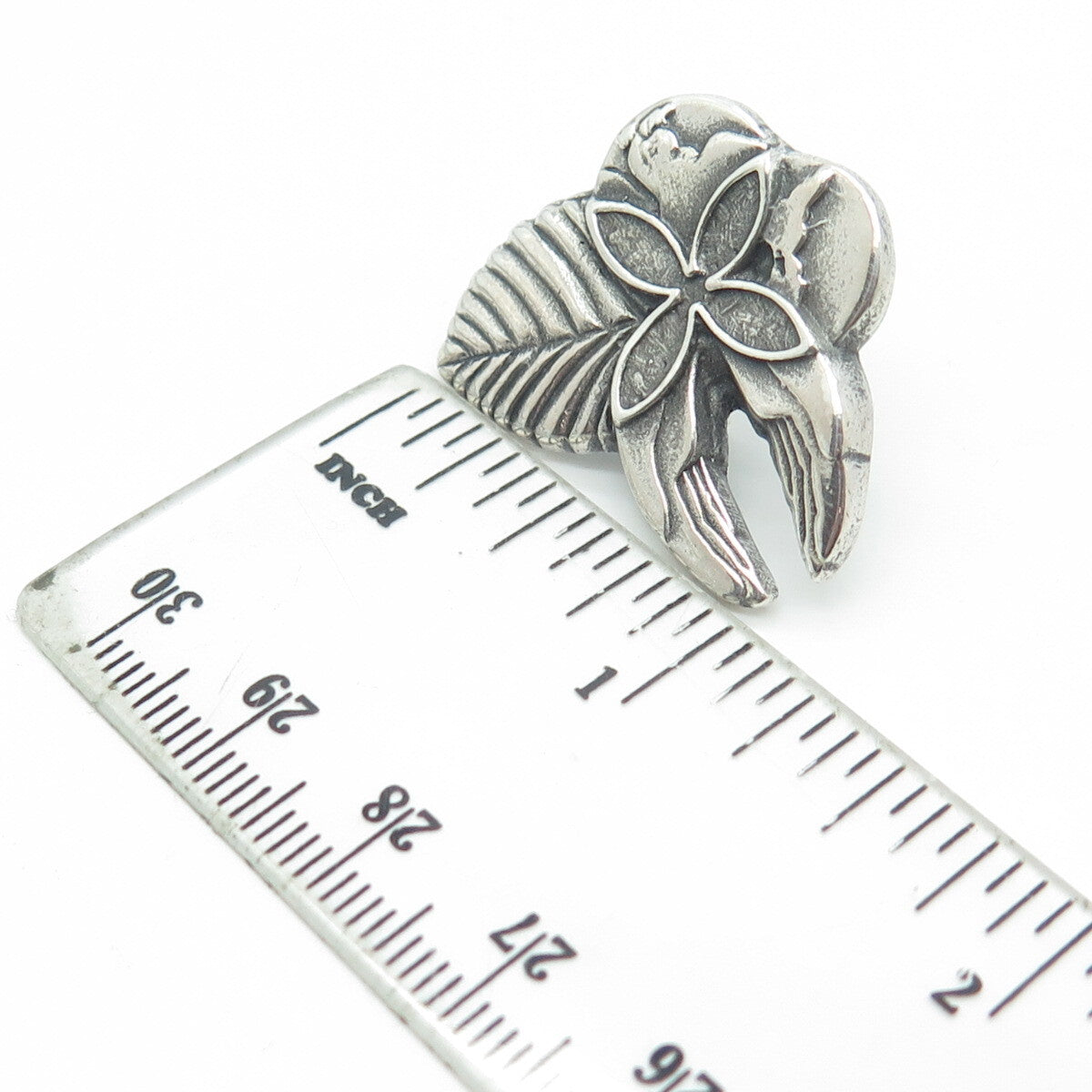 925 Sterling Silver Vintage Honorary Life Membership Order Pin Brooch / Pendant