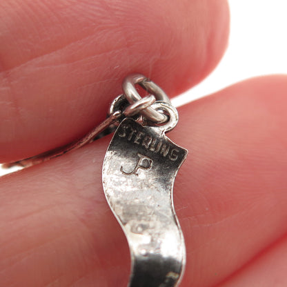 Pacific Jewelry 925 Sterling Vintage Sailboat Virginia Beach Mini Charm Pendant