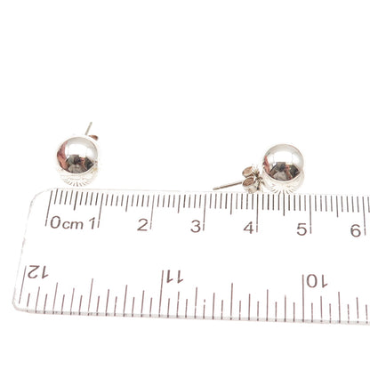 Tiffany & Co. 925 Sterling Silver Vintage HardWear 10mm Ball Stud Earrings