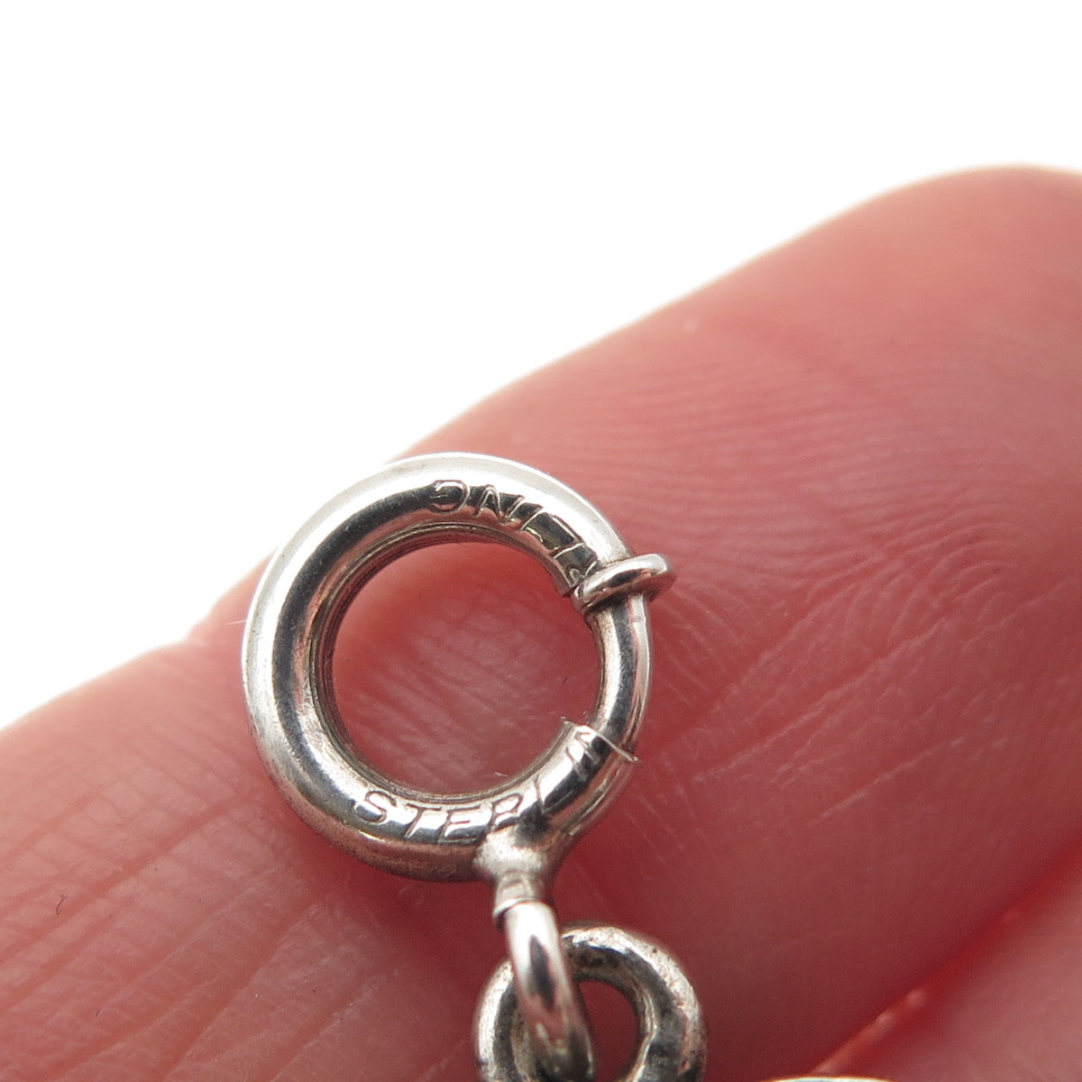 925 Sterling Silver Vintage Water Pump & Bucket Spring Ring Lock 3D Mini Pendant