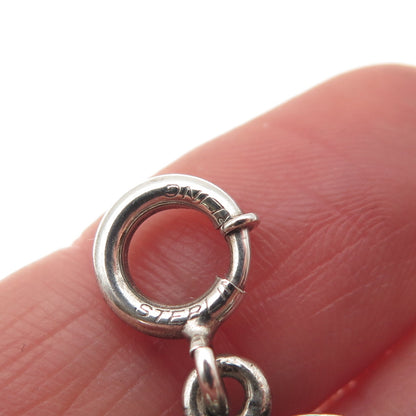 925 Sterling Silver Vintage Water Pump & Bucket Spring Ring Lock 3D Mini Pendant