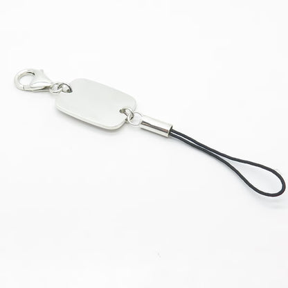925 Sterling Silver Vintage Fob Key Holder