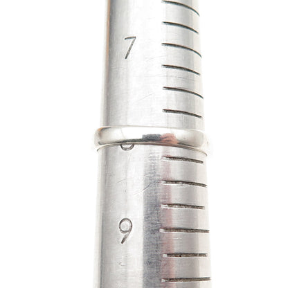 925 Sterling Silver Vintage Real Amethyst & Opal Ring Size 8