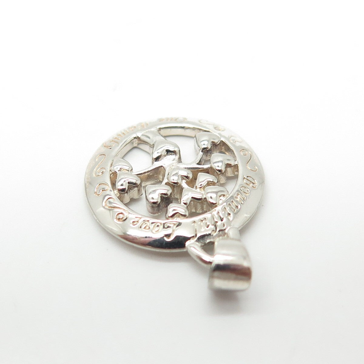 925 Sterling Silver Kohl's Jewelry Bountiful Love One Family Tree Pendant