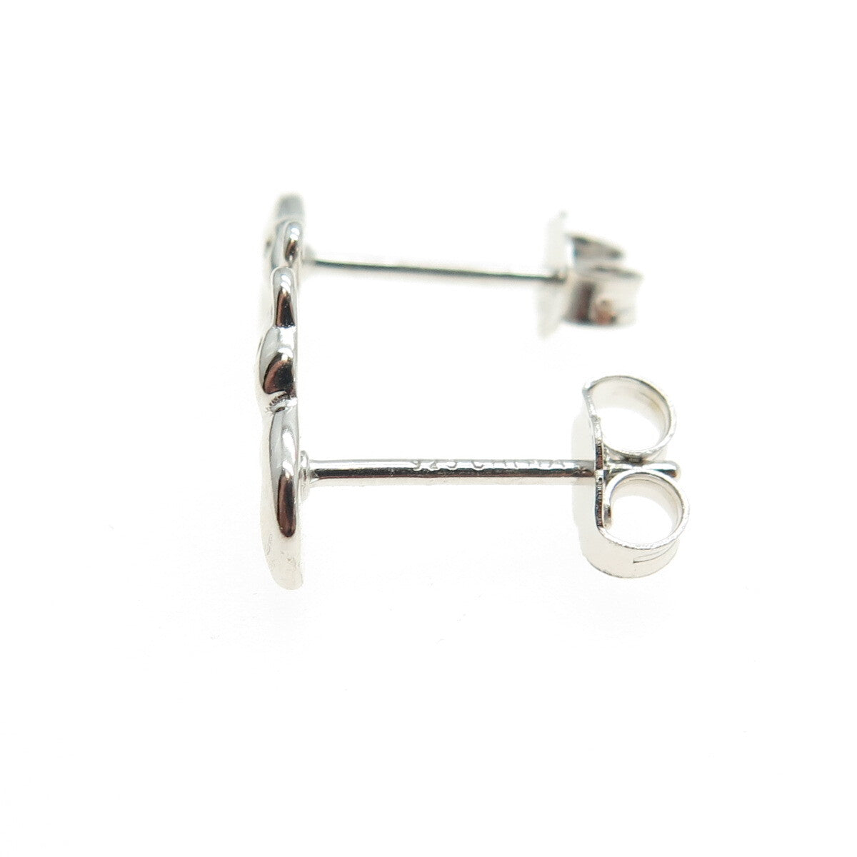 925 Sterling Silver Elephant Stud Earrings