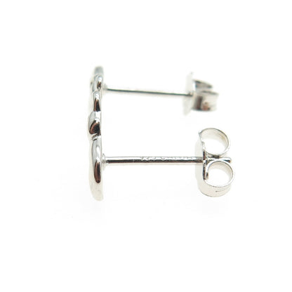 925 Sterling Silver Elephant Stud Earrings