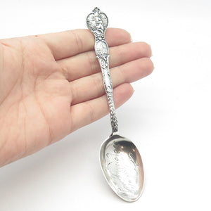 925 Sterling Silver Antique Joseph Mayer & Bros. Los Angeles Demitasse Spoon