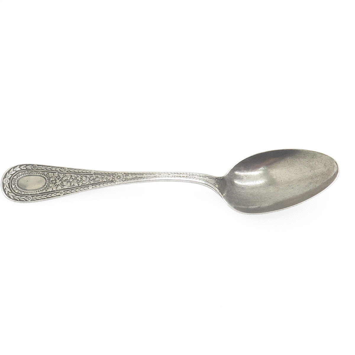 WHITING MFG CO. 925 Sterling Silver Antique Victorian 1890 Laureate Teaspoon