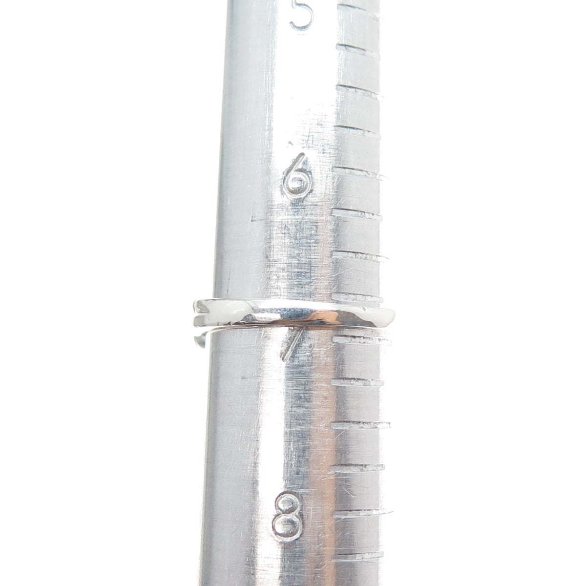 SUN 925 Sterling Silver 10K Gold Real Diamond Couple Heart Ring Size 7