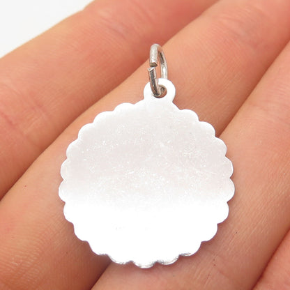 925 Sterling Silver Vintage "Graduation Day" Pendant