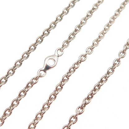 Pandora 925 Sterling Silver Cable Chain Necklace 18"