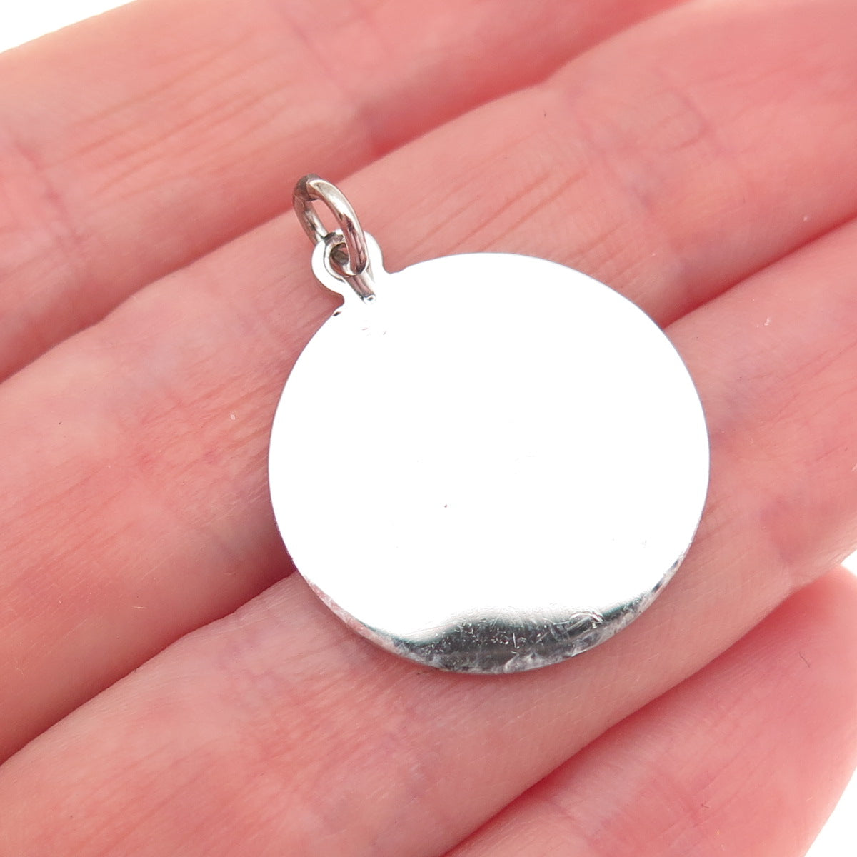 Elco 925 Sterling Silver Vintage Charming 17 Charm Pendant