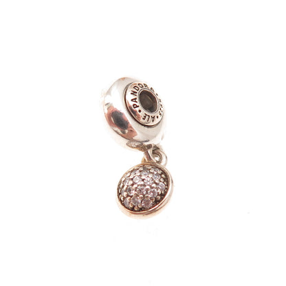 Pandora 925 Sterling Silver C Z Essence Hope Dangle Charm