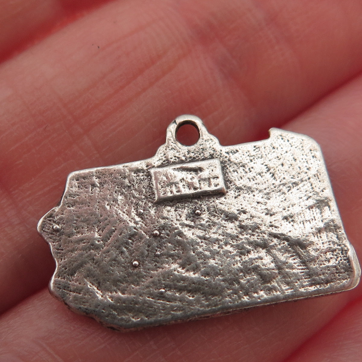 Bell Trading Post 925 Sterling Silver Vintage Pennsylvania Mini Charm Pendant