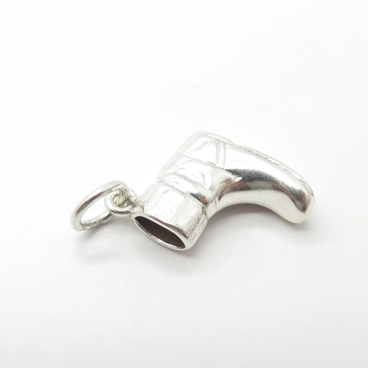 925 Sterling Silver Vintage Boot Charm Pendant