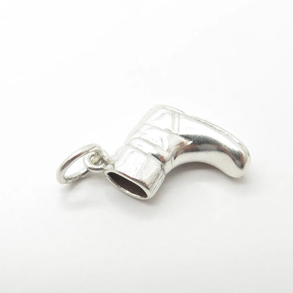 925 Sterling Silver Vintage Boot Charm Pendant