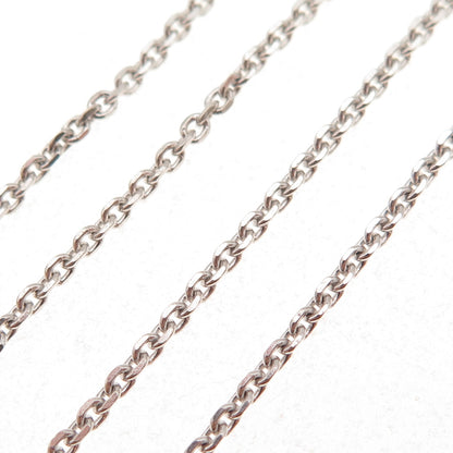 925 Sterling Silver Vintage Cable Chain Necklace 16"