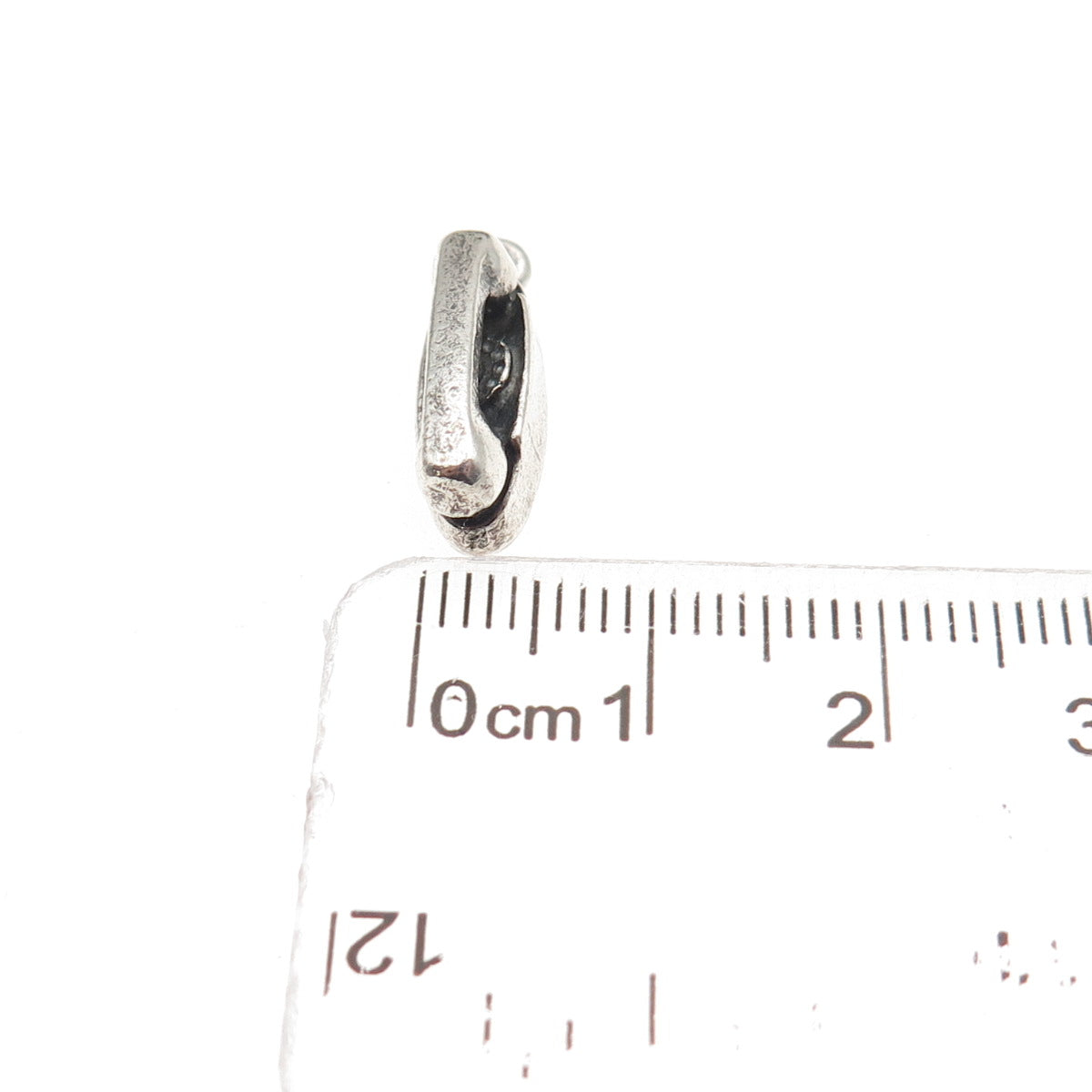 Balfour Sterling Silver Vintage Princess Attendance Phone 3D Mini Charm Pendant