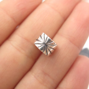 925 Sterling Silver Pandora Striped Bead Charm