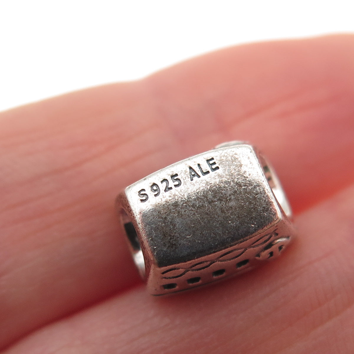 PANDORA 925 Sterling Silver Cruise Ship Slide Bead Charm