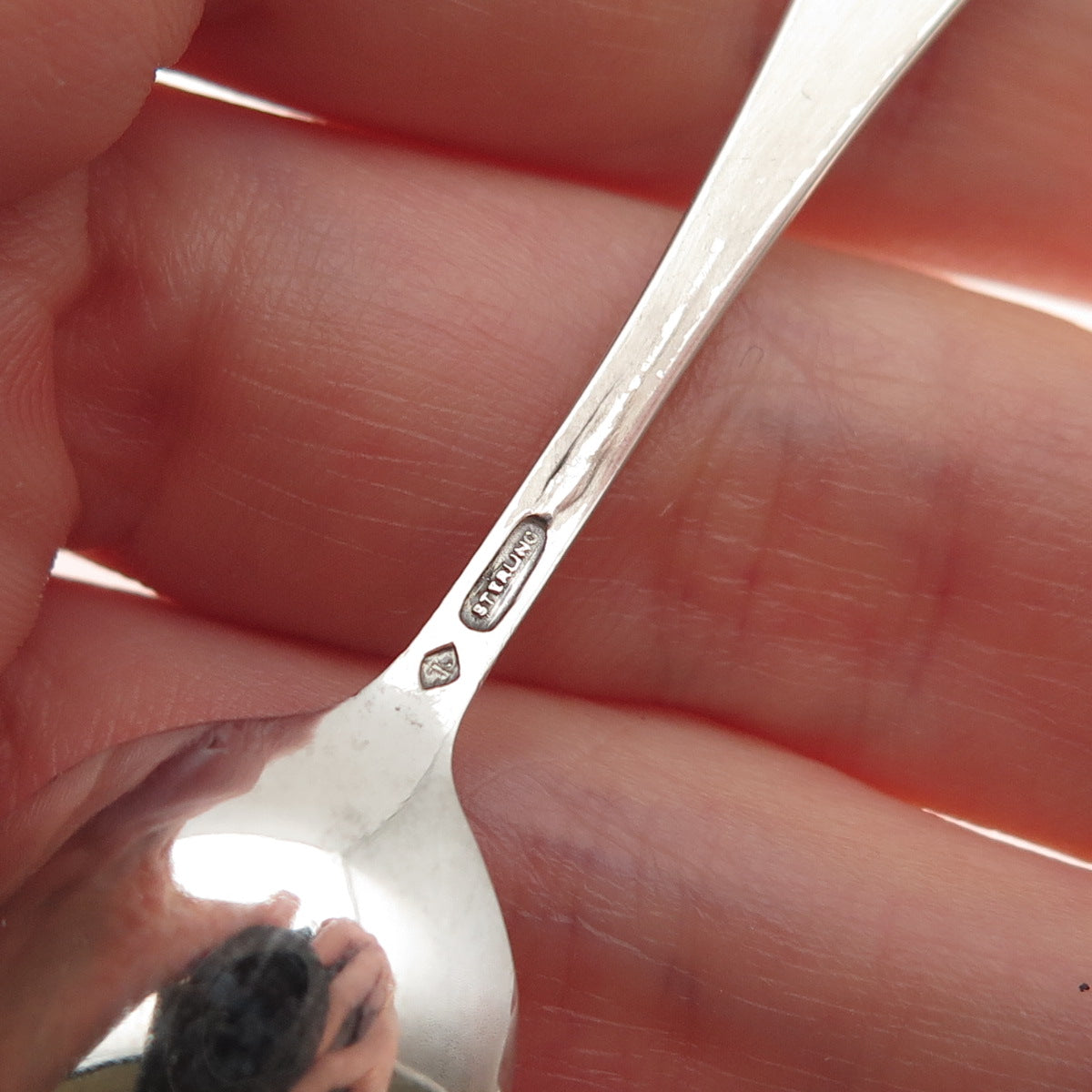 925 Sterling Silver Antique Art Deco San Jacinto Monument Coffee Spoon