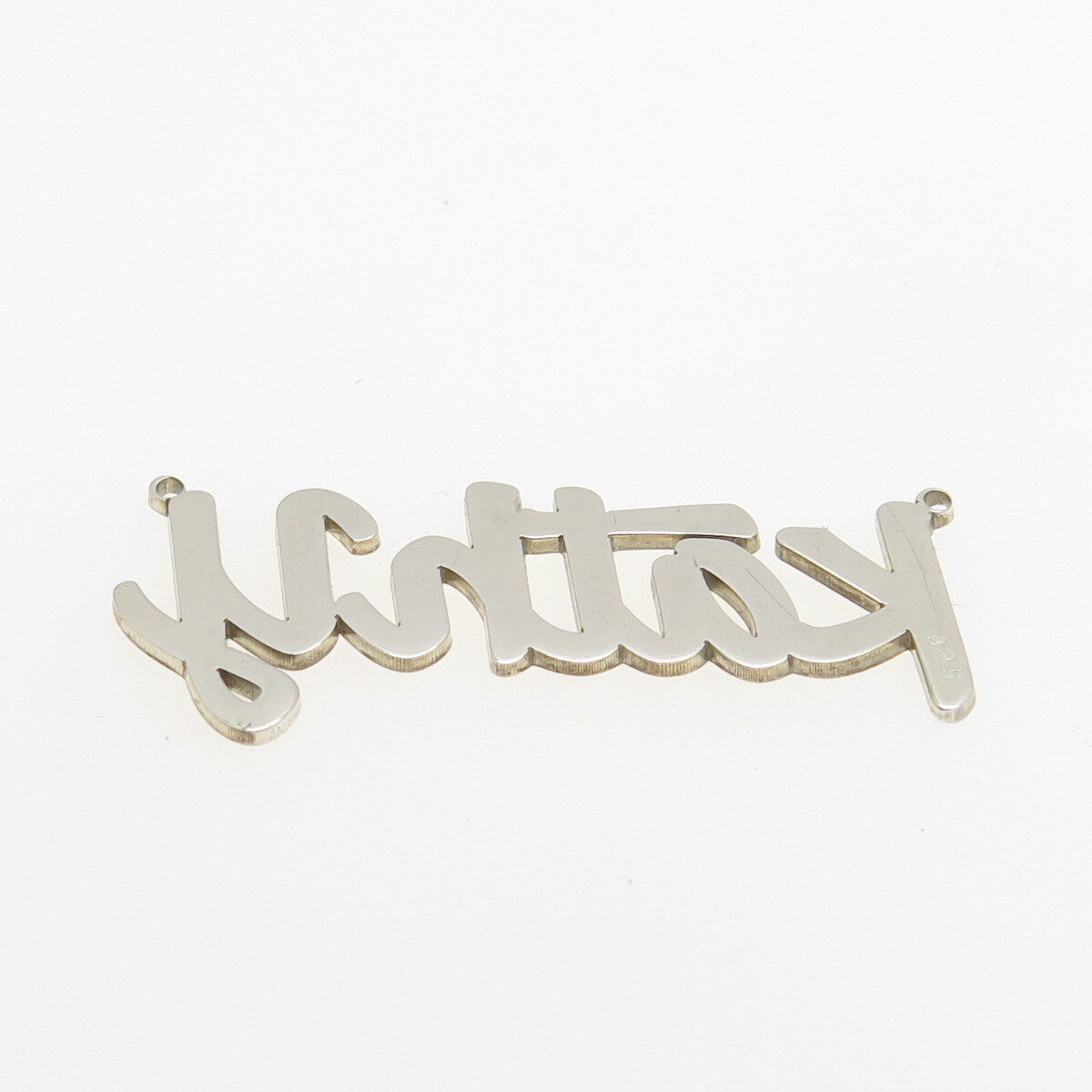 925 Sterling Silver "Kathy" Personalized Centerpiece Pendant
