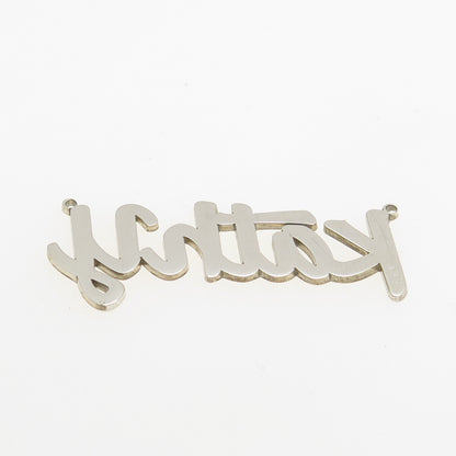 925 Sterling Silver "Kathy" Personalized Centerpiece Pendant