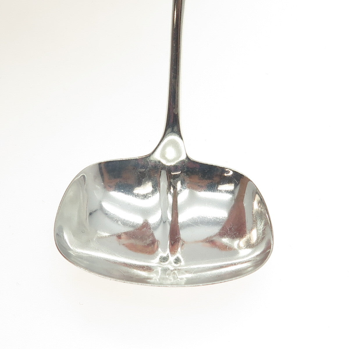 WEIDLICH 925 Sterling Silver Antique Art Deco WED2 Solid Piece Cream Ladle