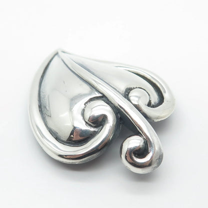 925 Sterling Silver Vintage Pepper Pin Brooch