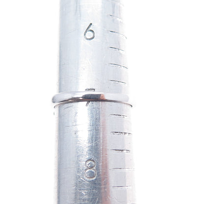 925 Sterling Silver Real Round-Cut Mystic Quartz Ring Size 7