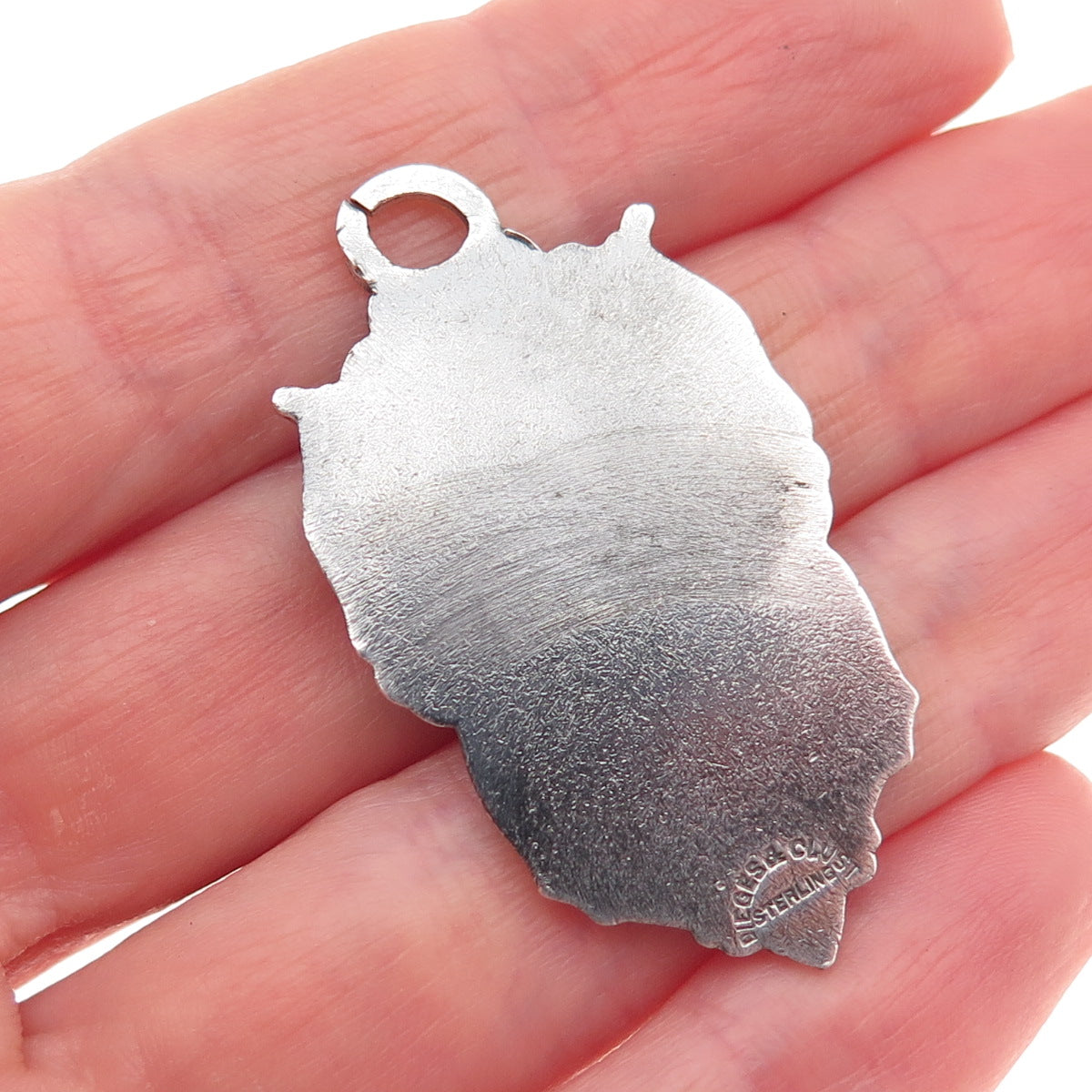Dieges & Clust 925 Sterling Silver Antique 1914 Sunday World NYC Charm Pendant