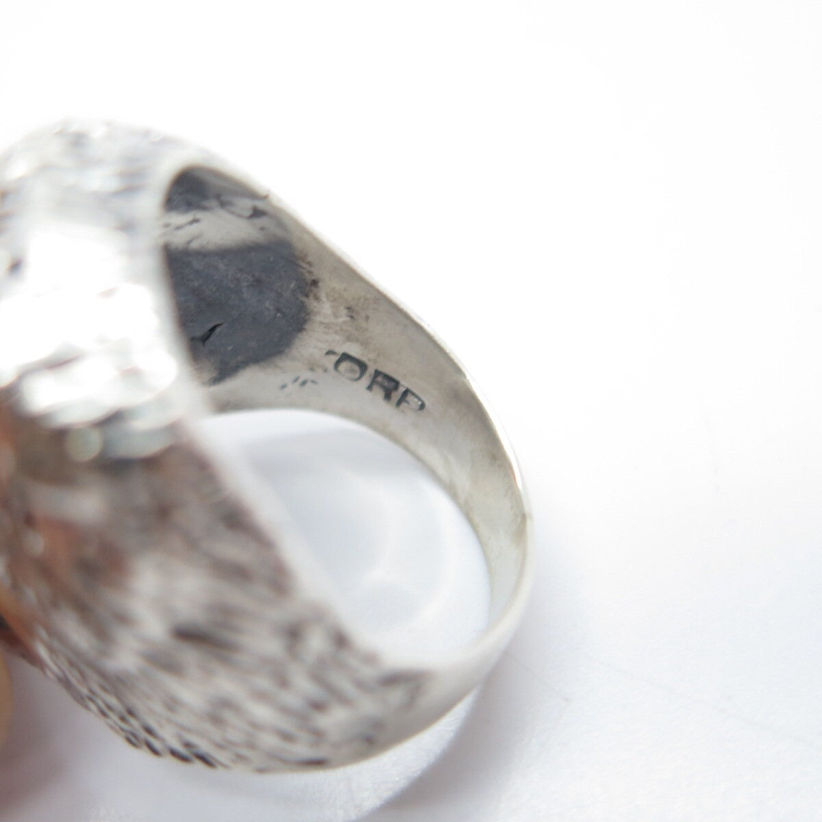 925 Sterling Silver Vintage Lion Ring Size 8.25