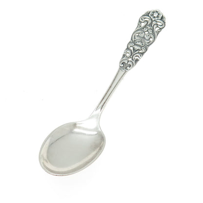 TH MARTHINSEN Sterling Silver Antique Art Deco Norway Valdres Coffee Spoon #203