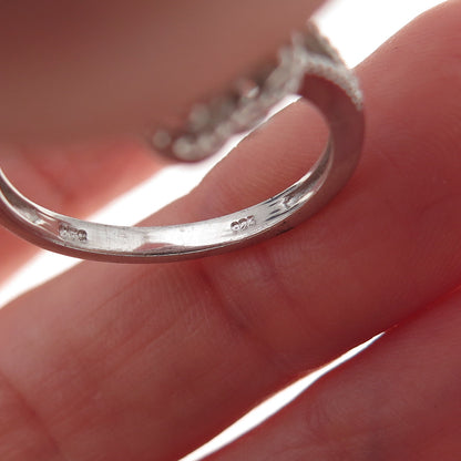 Chuck Clemency 925 Sterling Silver Real Oval-Cut Green Amethyst Ring Size 8