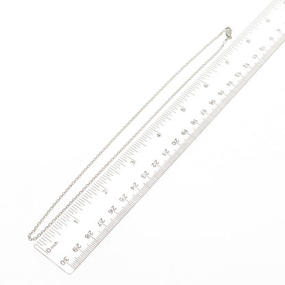 925 Sterling Silver Vintage Cable Chain Necklace 16"
