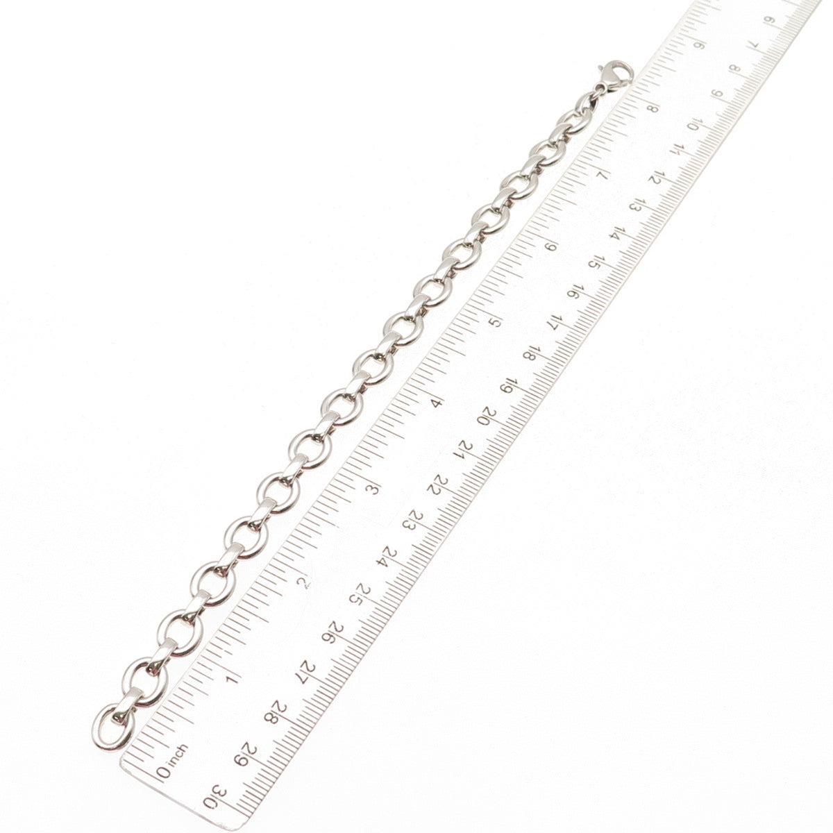 Tiffany & Co. 925 Sterling Silver Vintage Sevillana Oval Link Bracelet 7.75"