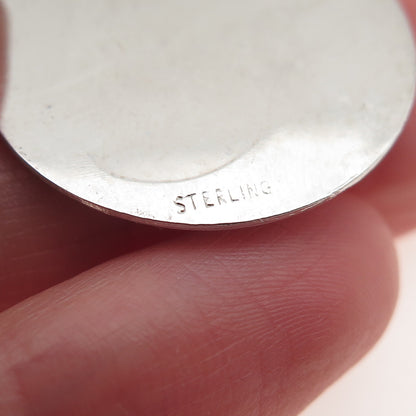 925 Sterling Silver Vintage Comedy & Tragedy Masks Charm Pendant