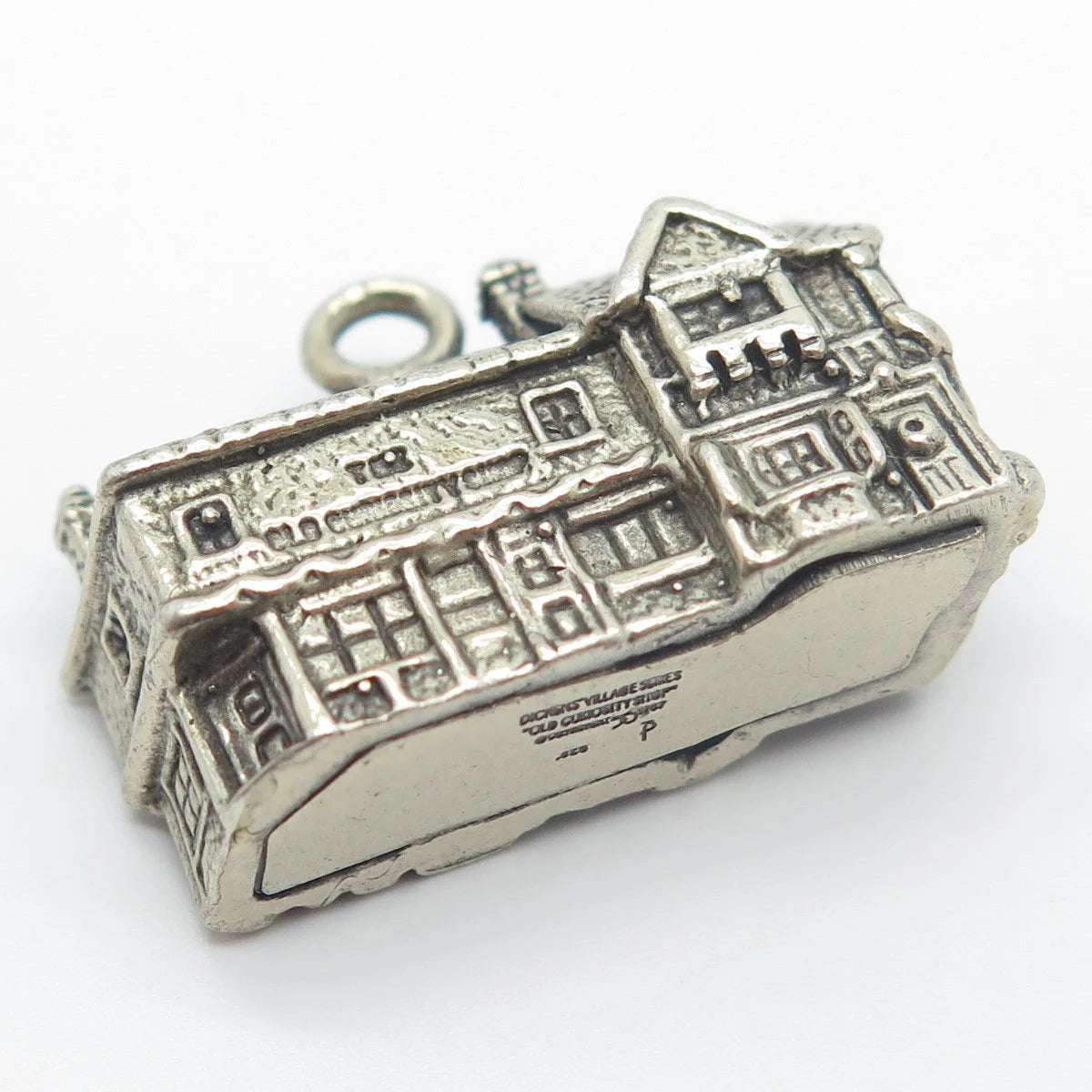 925 Sterling Silver Vintage Department 56 Dickens Village Pendant