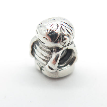 PANDORA 925 Sterling Silver Kleiner Junge Bead Charm