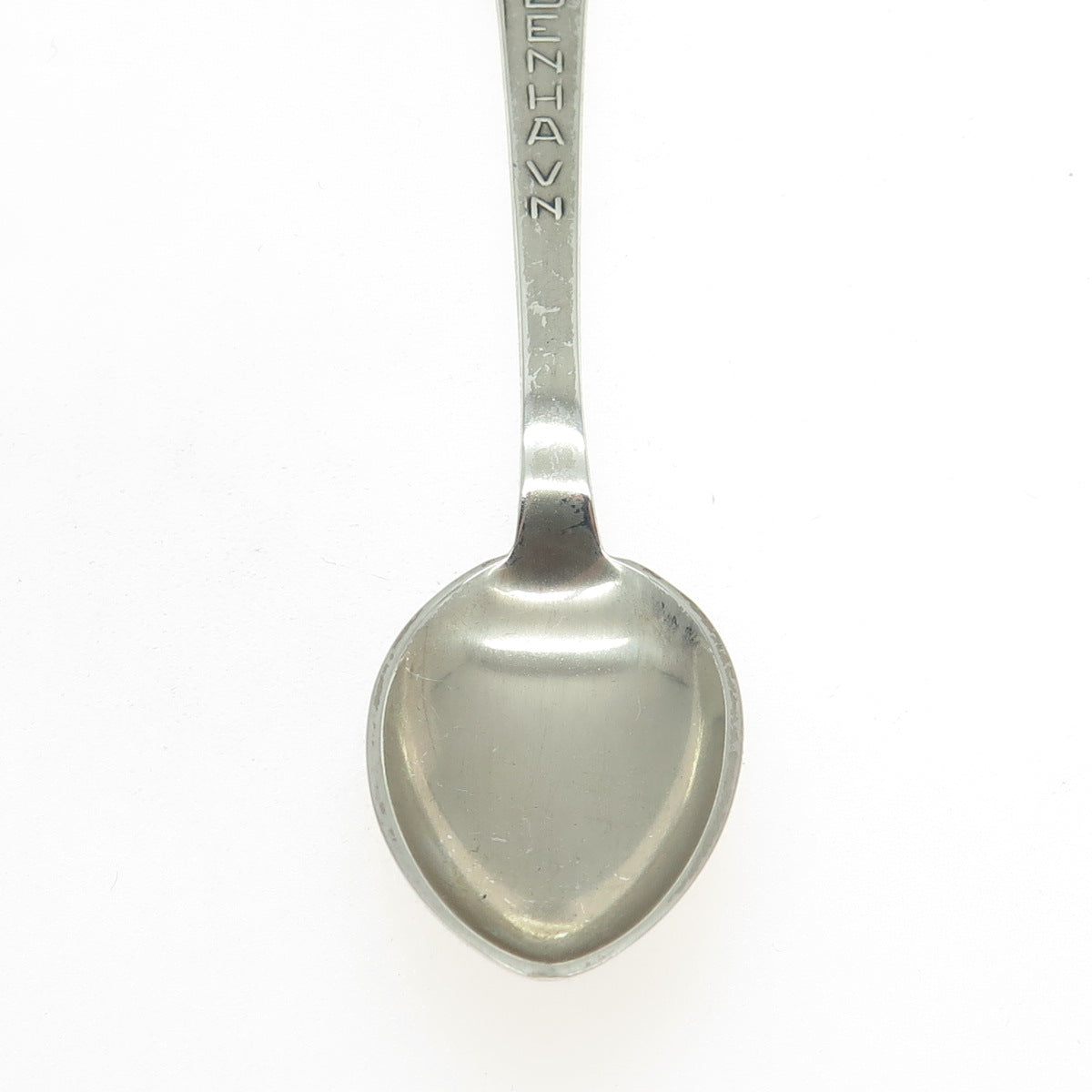 EILER&MARLOE 925S Sterling Silver Vintage Enamel Copenhagen Denmark Coffee Spoon