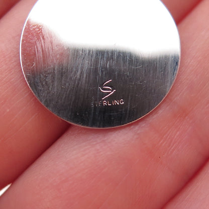 Spencer 925 Sterling Silver Vintage Class of 1975 Charm Pendant