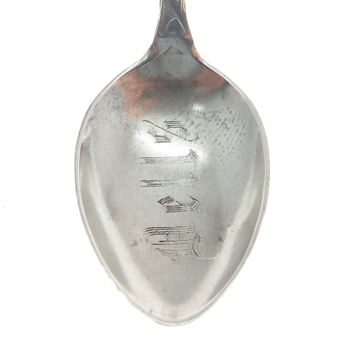 PAYE & BAKER 925 Sterling Antique Wisconsin Dells States & Cities Coffee Spoon