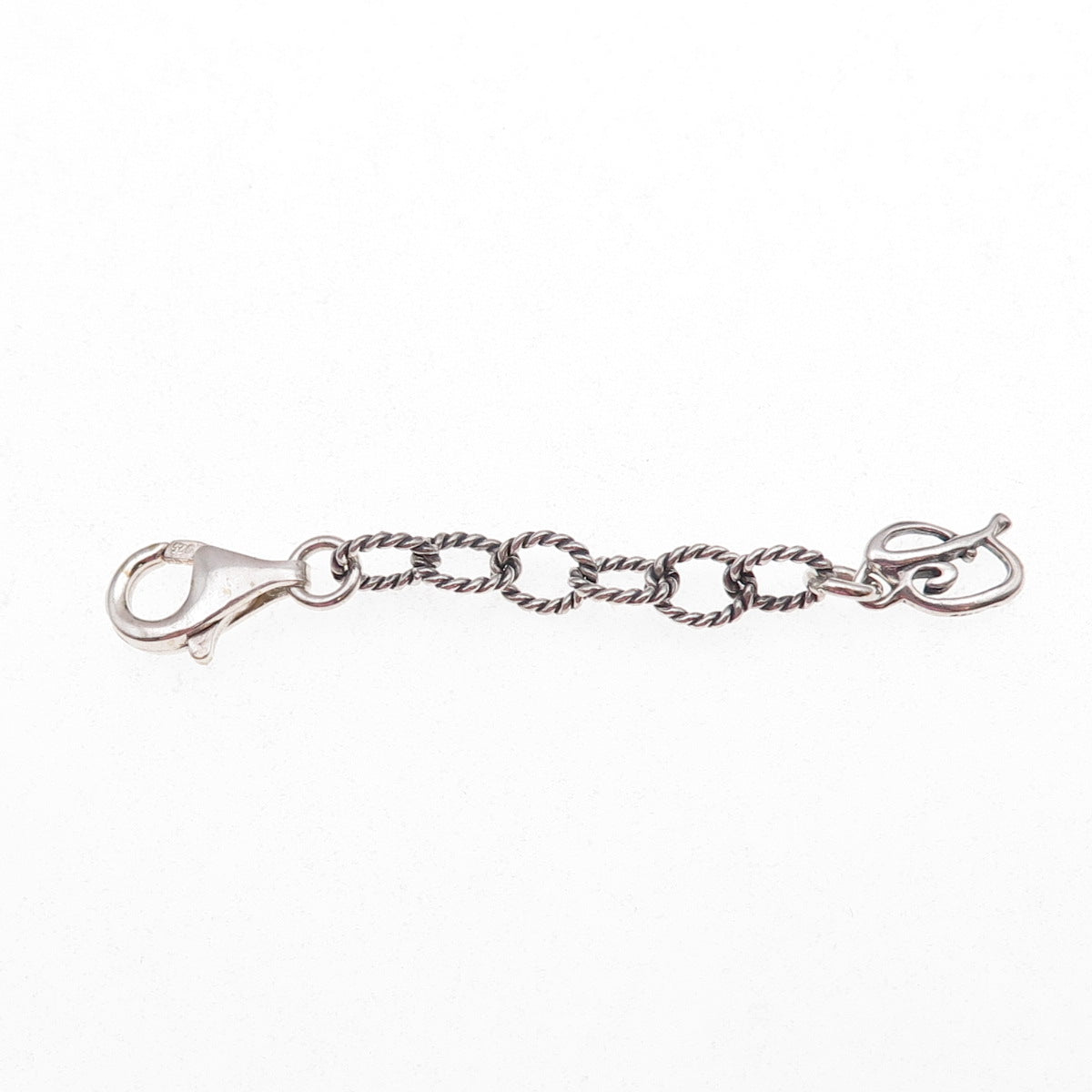 Carolyn Pollack Sterling Silver Vintage Bracelet / Necklace Chain Extension 2"