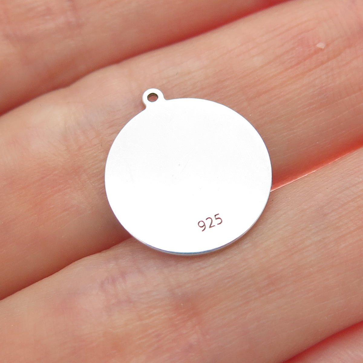 925 Sterling Silver Blue Enamel Cat & Dog Friendship Minimalist Charm Pendant