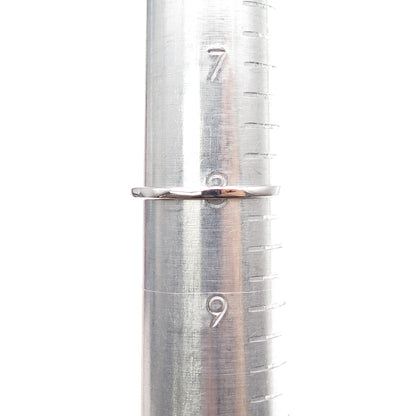 925 Sterling Silver Round-Cut C Z Engagement Ring Size 8