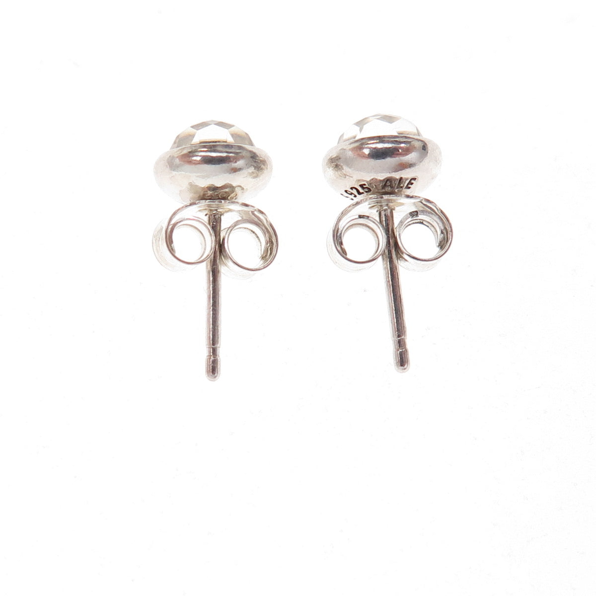 Pandora 925 Sterling Silver C Z Dazzling Poetic Droplets Stud Earrings